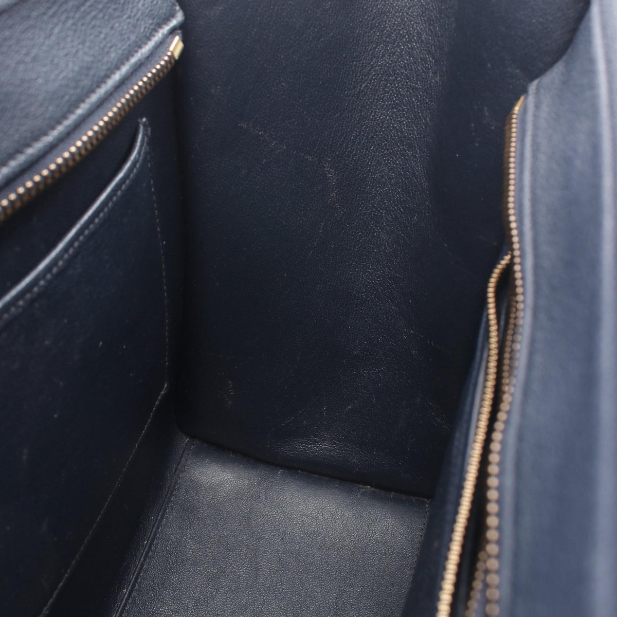 Celine Luggage Micro Shopper · Tricolor