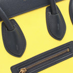 Celine Luggage Micro Shopper · Tricolor