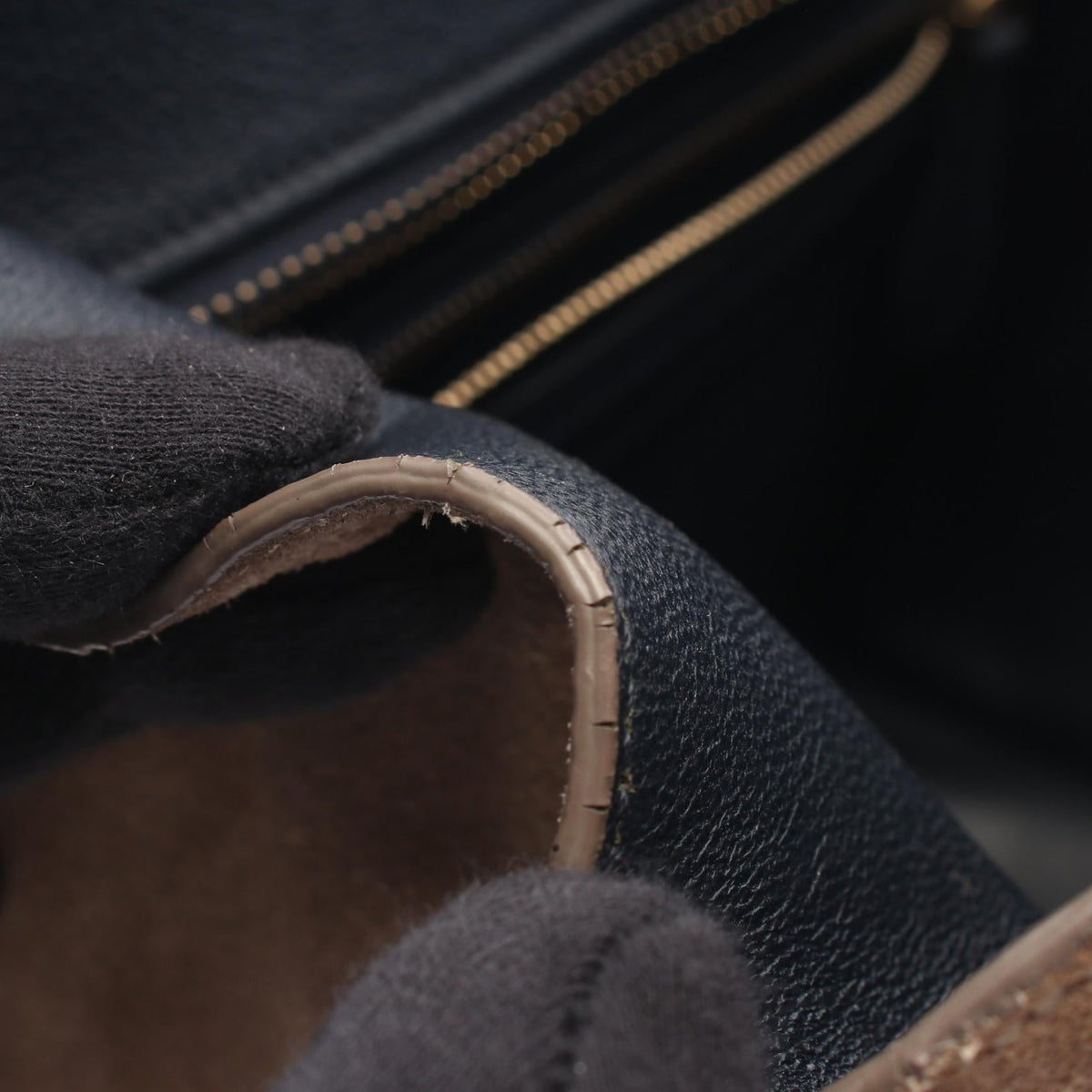 Celine Luggage Micro Shopper · Tricolor