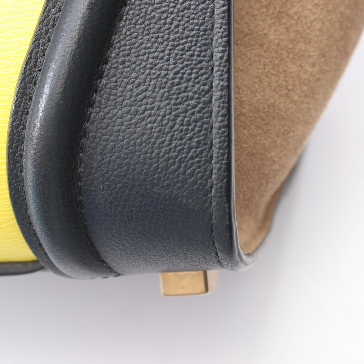 Celine Luggage Micro Shopper · Tricolor