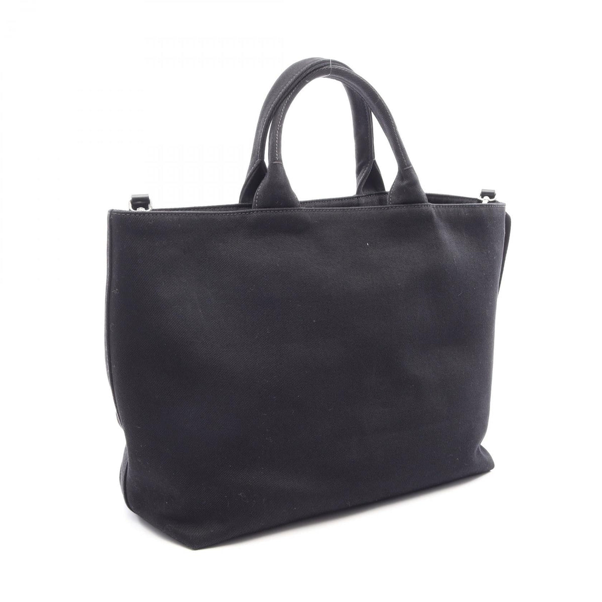 PRADA Canapa Drill Tote · Canvas