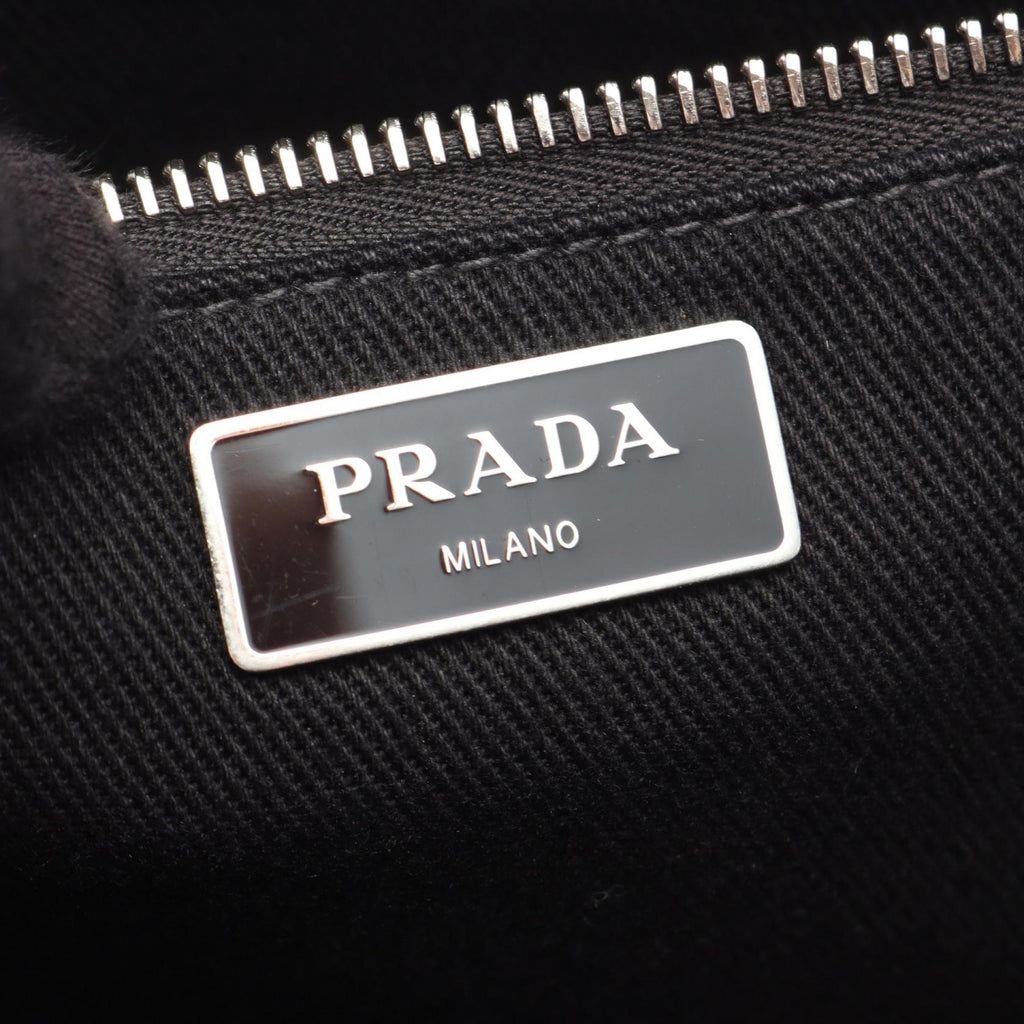 PRADA Canapa Drill Tote · Canvas