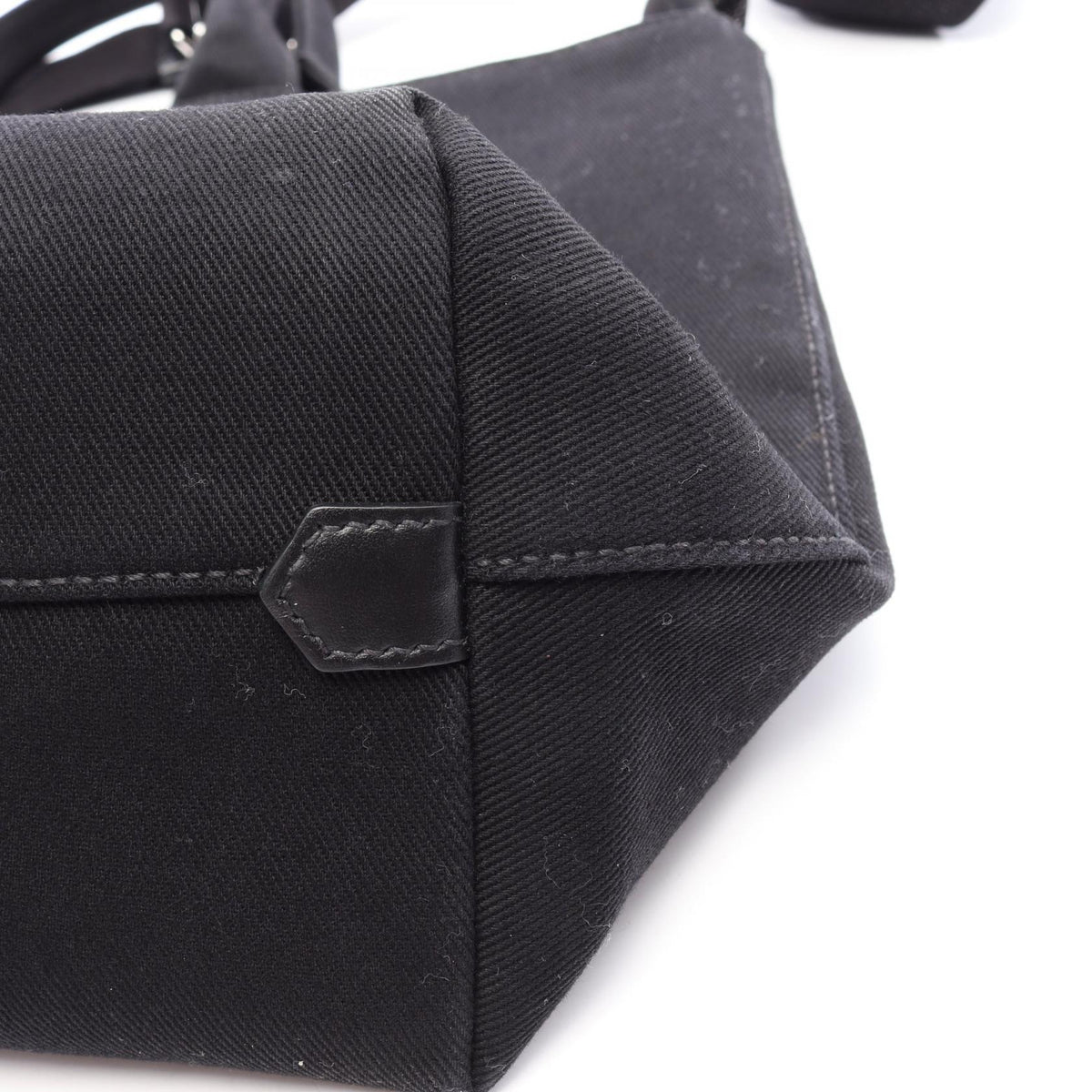 PRADA Canapa Drill Tote · Canvas