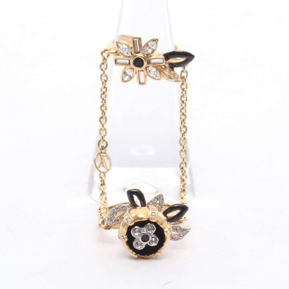 Louis Vuitton Windsor Fleur · Rhinestone Ring