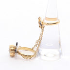 Louis Vuitton Windsor Fleur · Rhinestone Ring