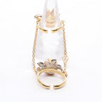 Louis Vuitton Windsor Fleur · Rhinestone Ring