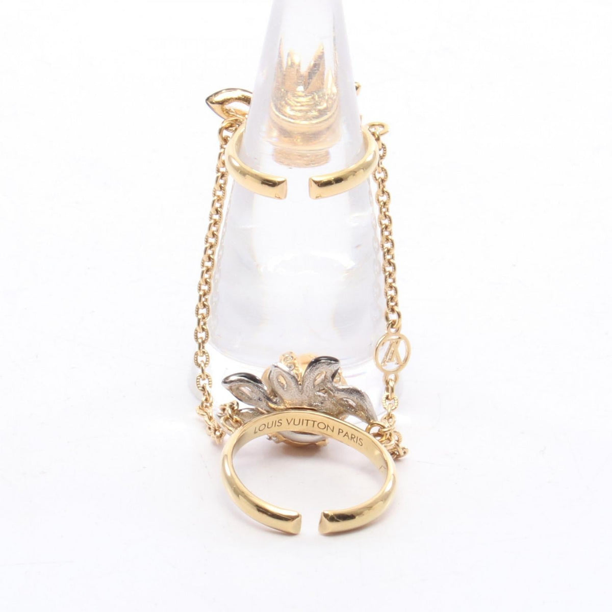 Louis Vuitton Windsor Fleur · Rhinestone Ring