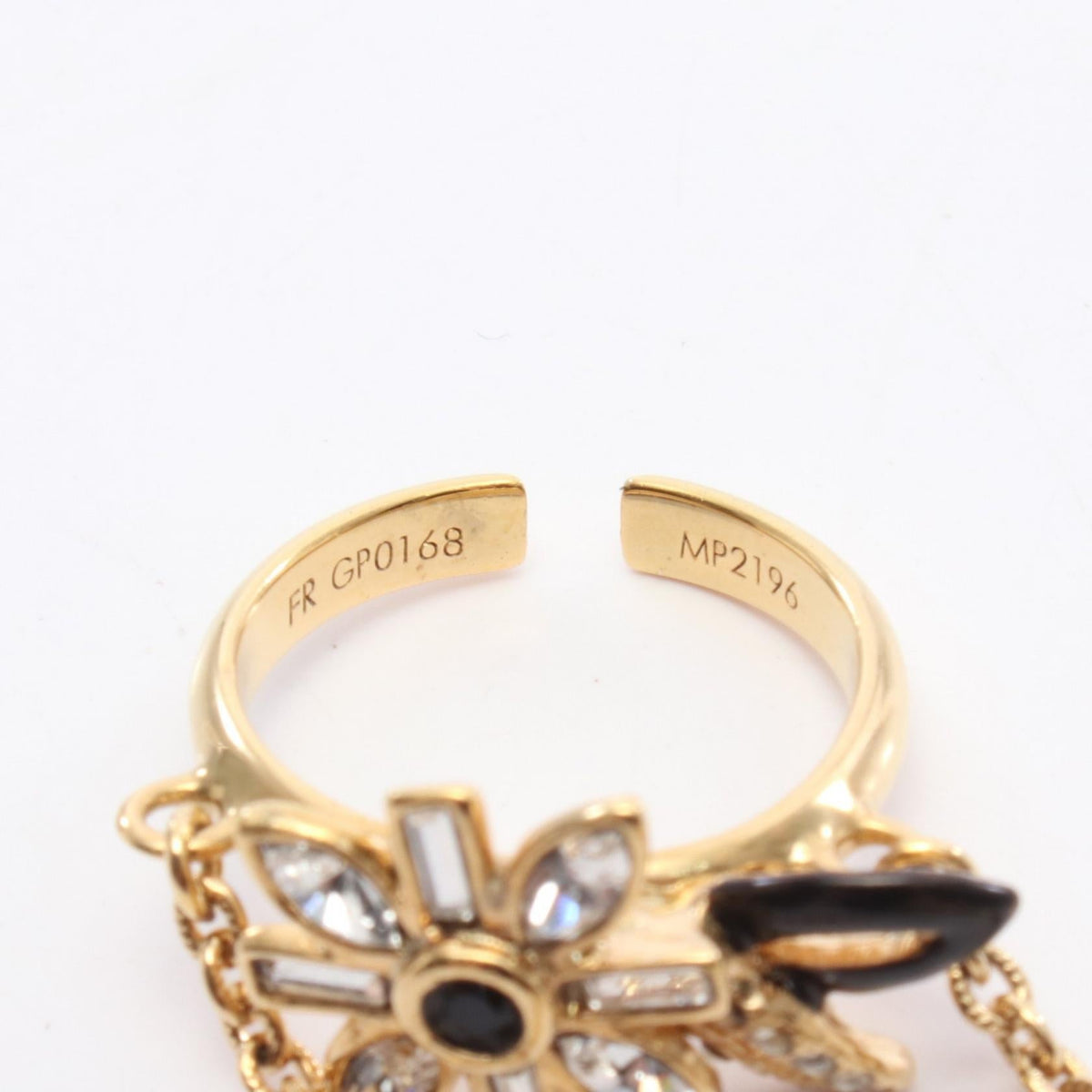 Louis Vuitton Windsor Fleur · Rhinestone Ring