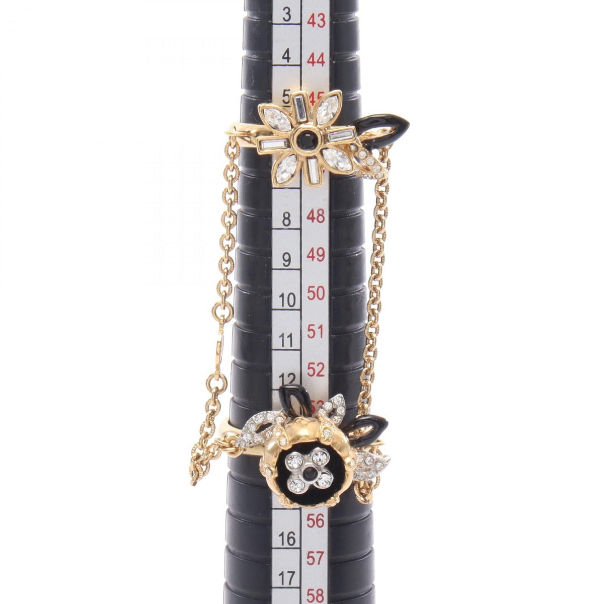 Louis Vuitton Windsor Fleur · Rhinestone Ring