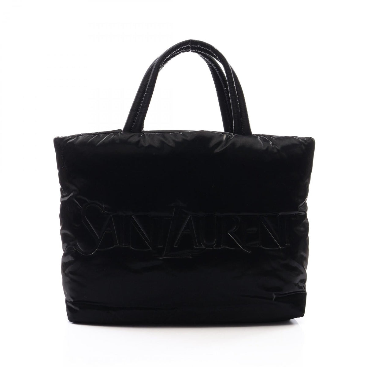 Saint Laurent Wide Puffer Tote · Nylon