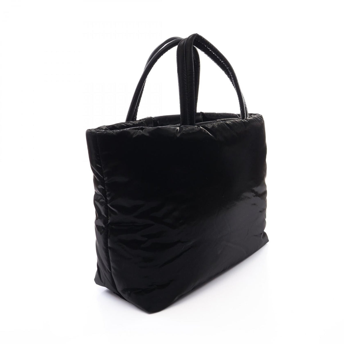 Saint Laurent Wide Puffer Tote · Nylon