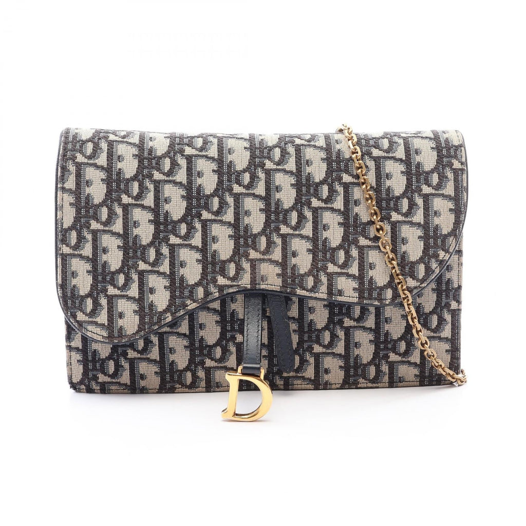 DIOR Saddle · Oblique Canvas · Shoulder Bag