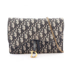 DIOR Saddle · Oblique Canvas · Shoulder Bag
