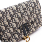 DIOR Saddle · Oblique Canvas · Shoulder Bag