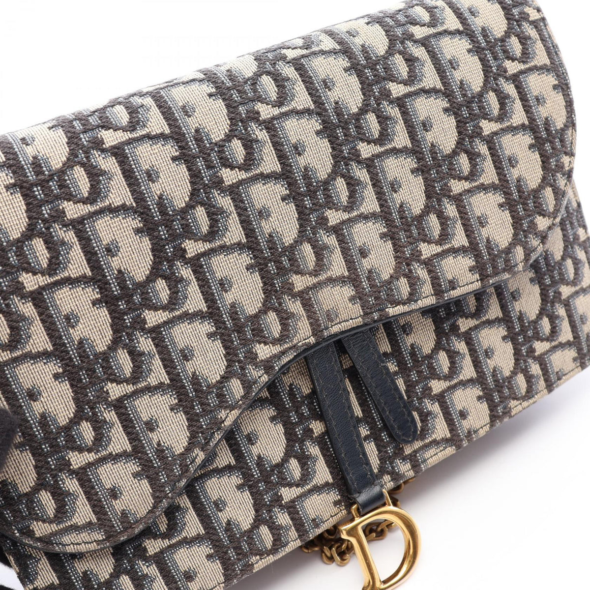 DIOR Saddle · Oblique Canvas · Shoulder Bag