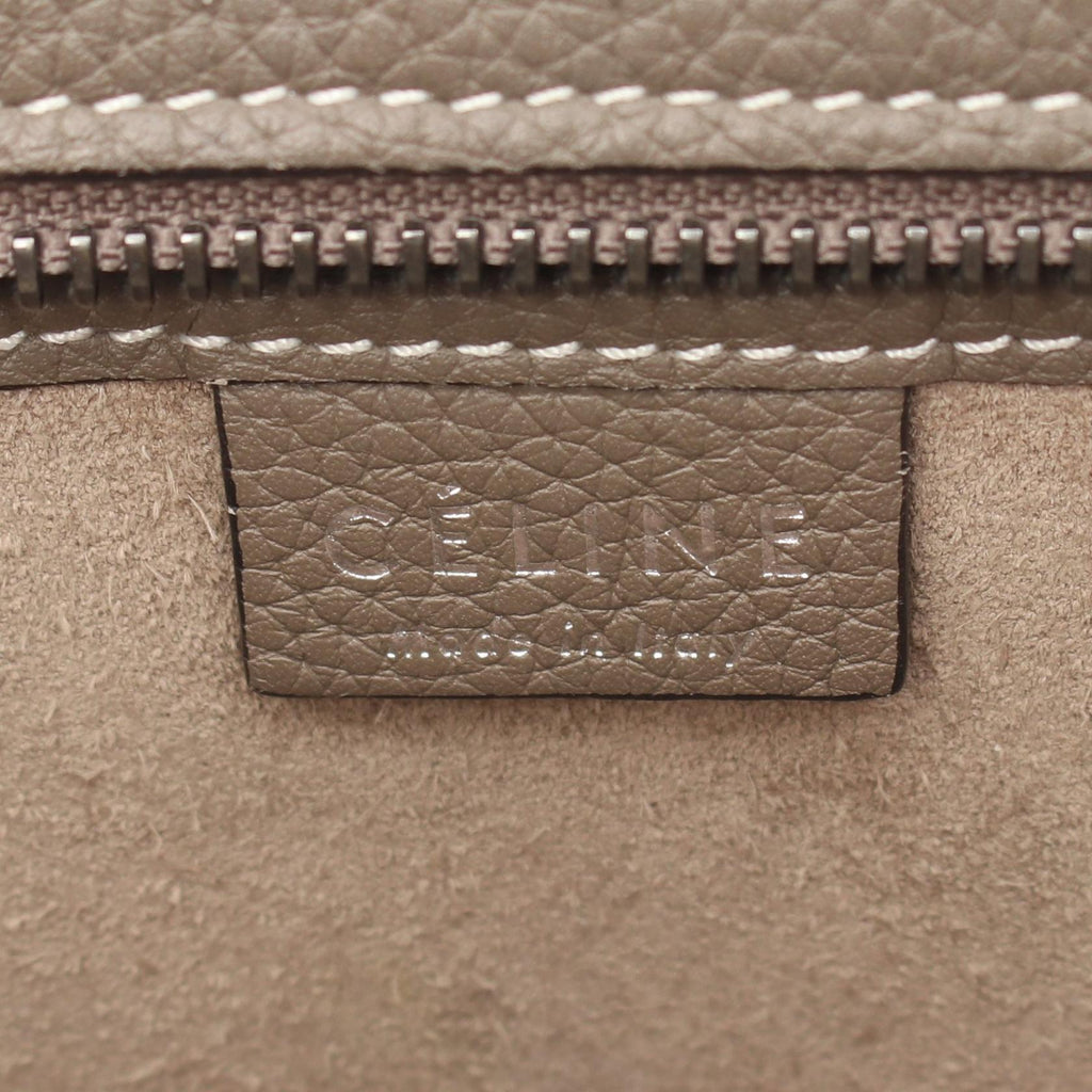 Celine Luggage Nano Shopper · Leather