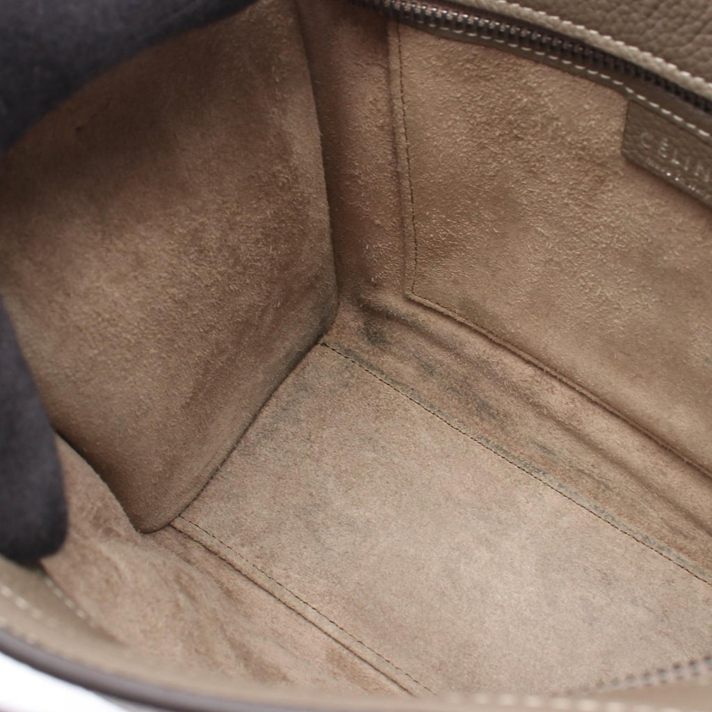Celine Luggage Nano Shopper · Leather