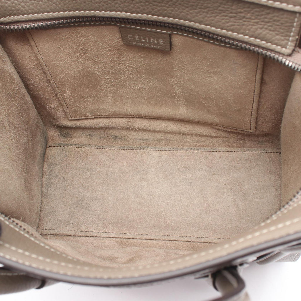 Celine Luggage Nano Shopper · Leather