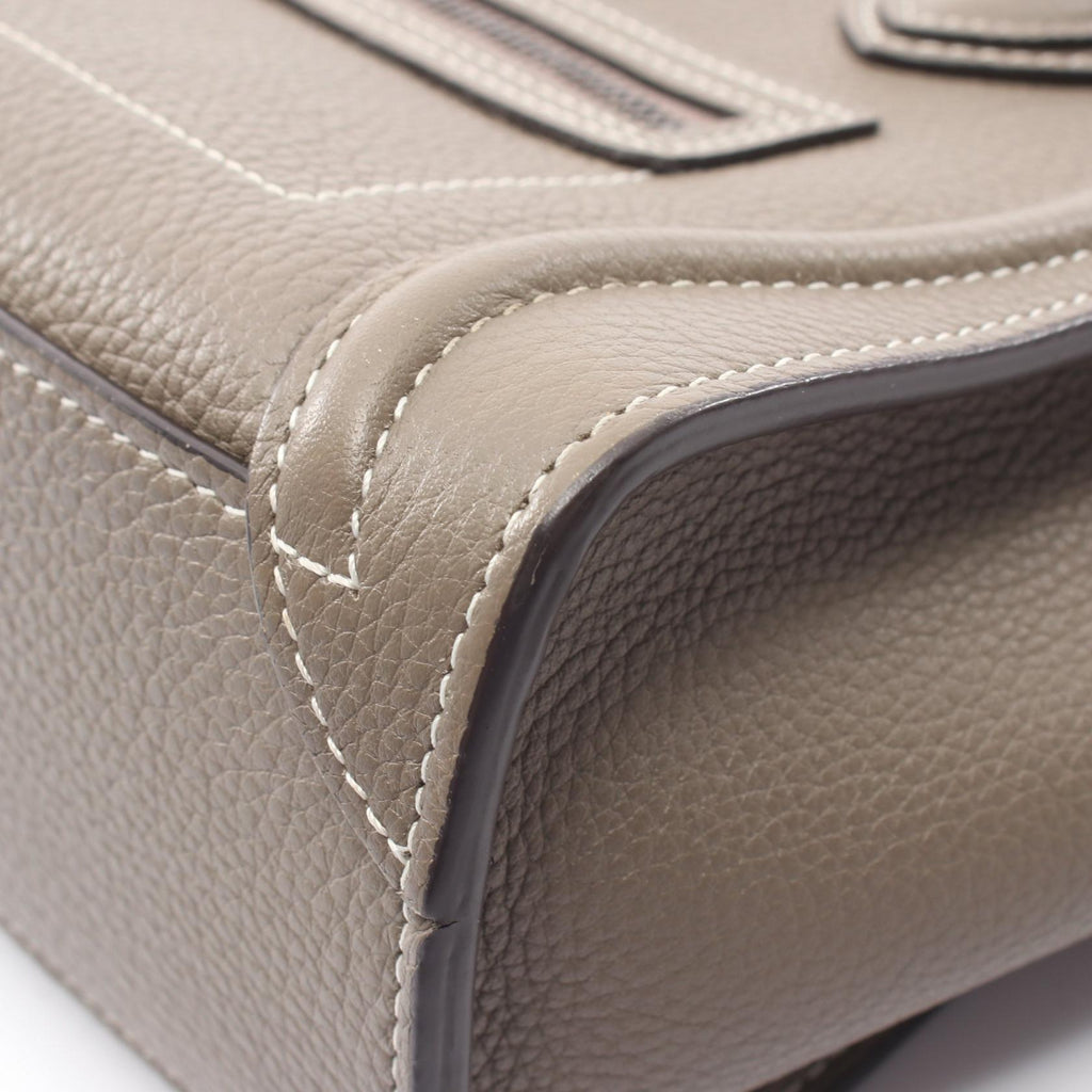 Celine Luggage Nano Shopper · Leather