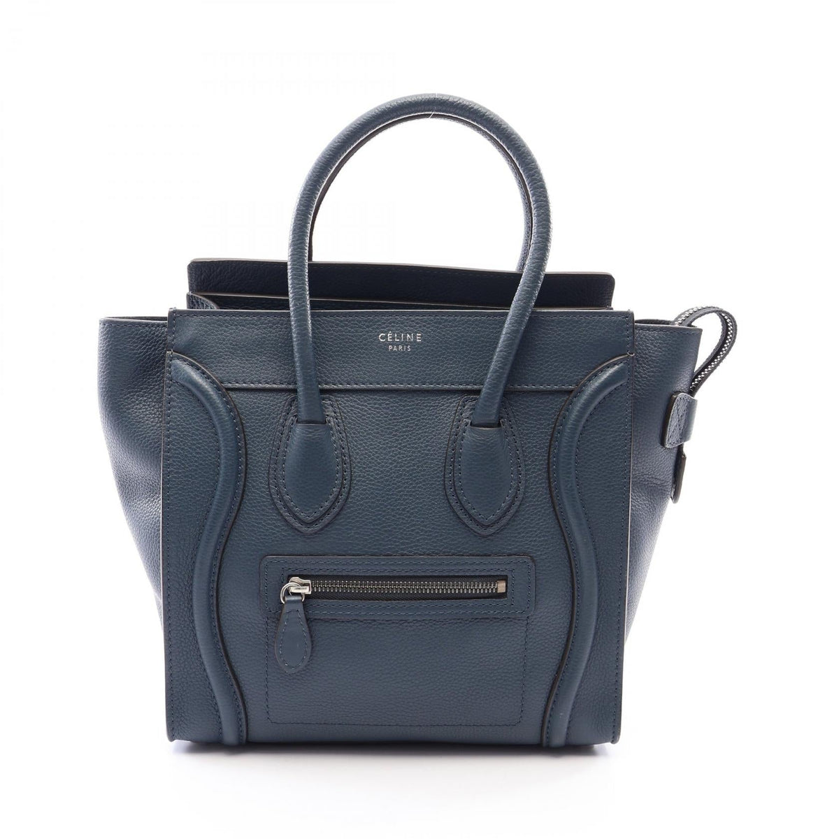 CELINE Luggage Micro Shopper · Leather