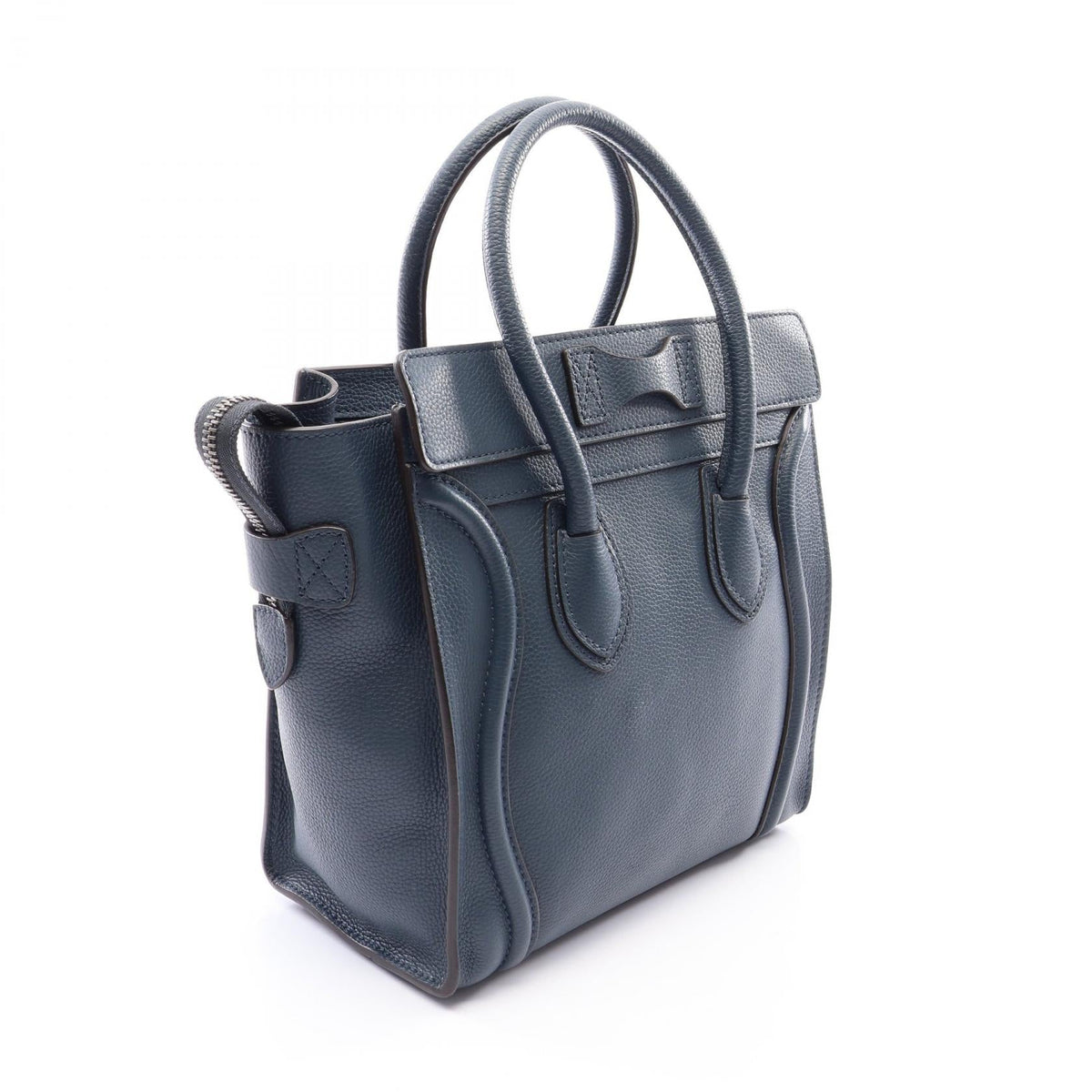 CELINE Luggage Micro Shopper · Leather