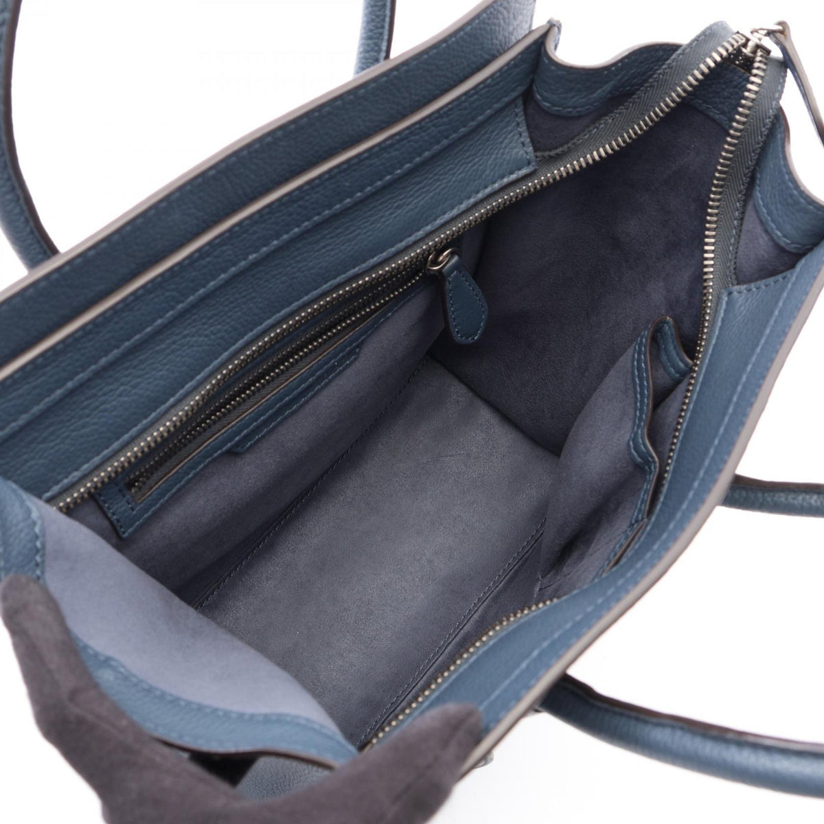 CELINE Luggage Micro Shopper · Leather