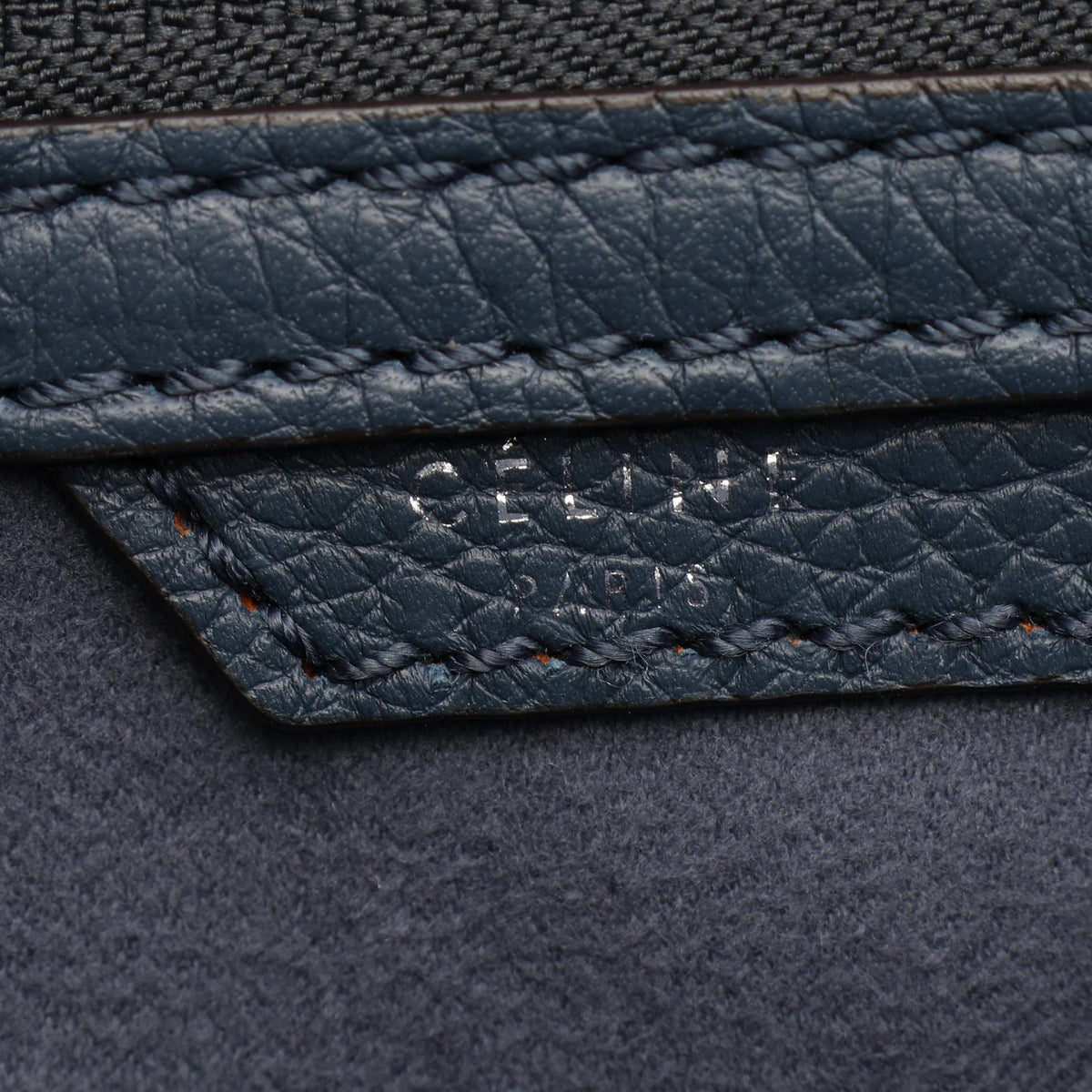 CELINE Luggage Micro Shopper · Leather