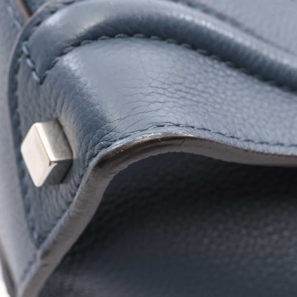 CELINE Luggage Micro Shopper · Leather