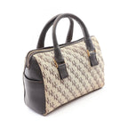 Bottega Veneta Canvas Leather Handbag