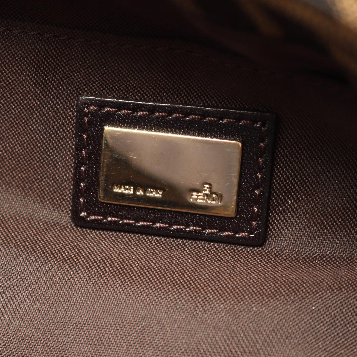 Fendi Zucca · Canvas & Leather