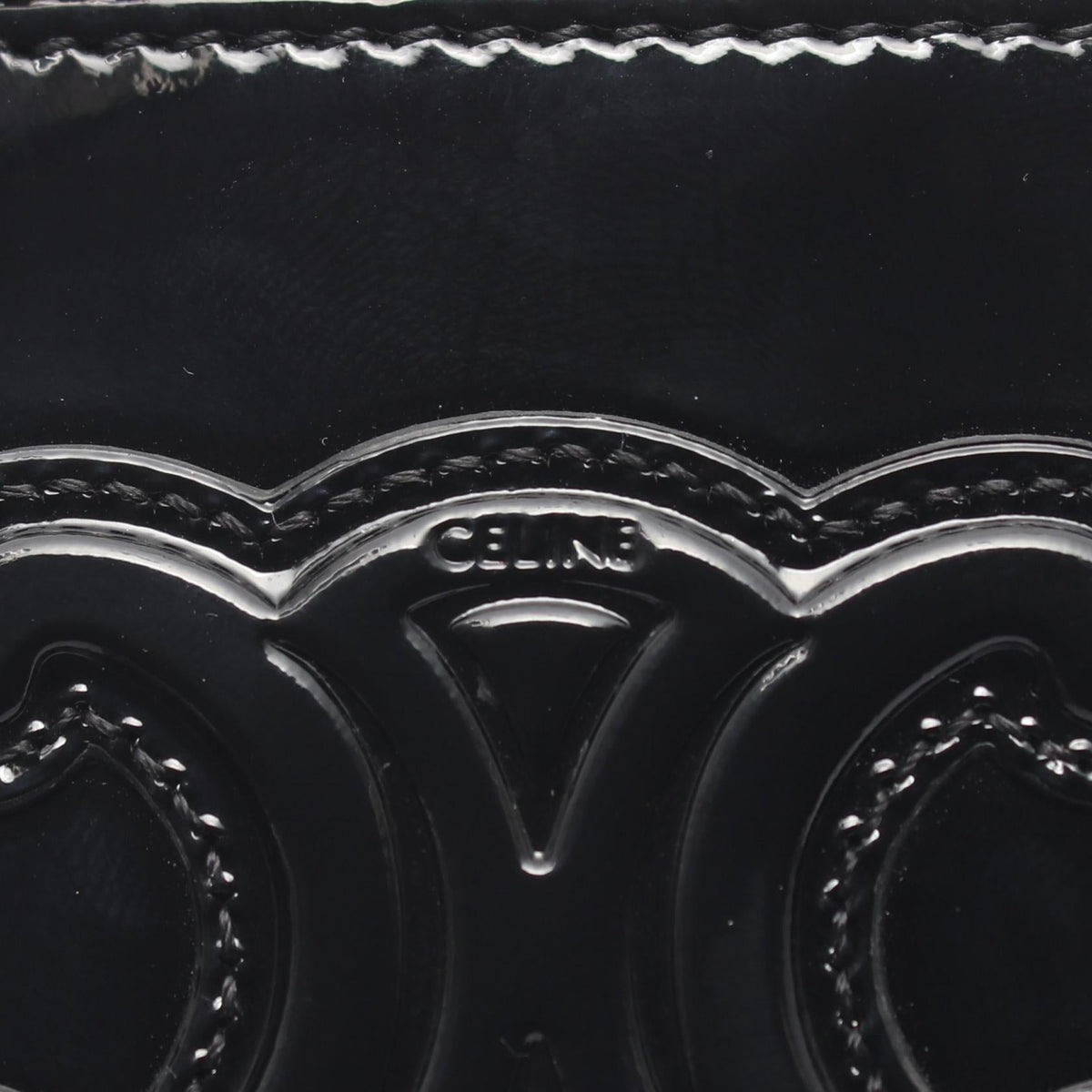 Celine Cuir Triomphe · Mini Vanity · Patent