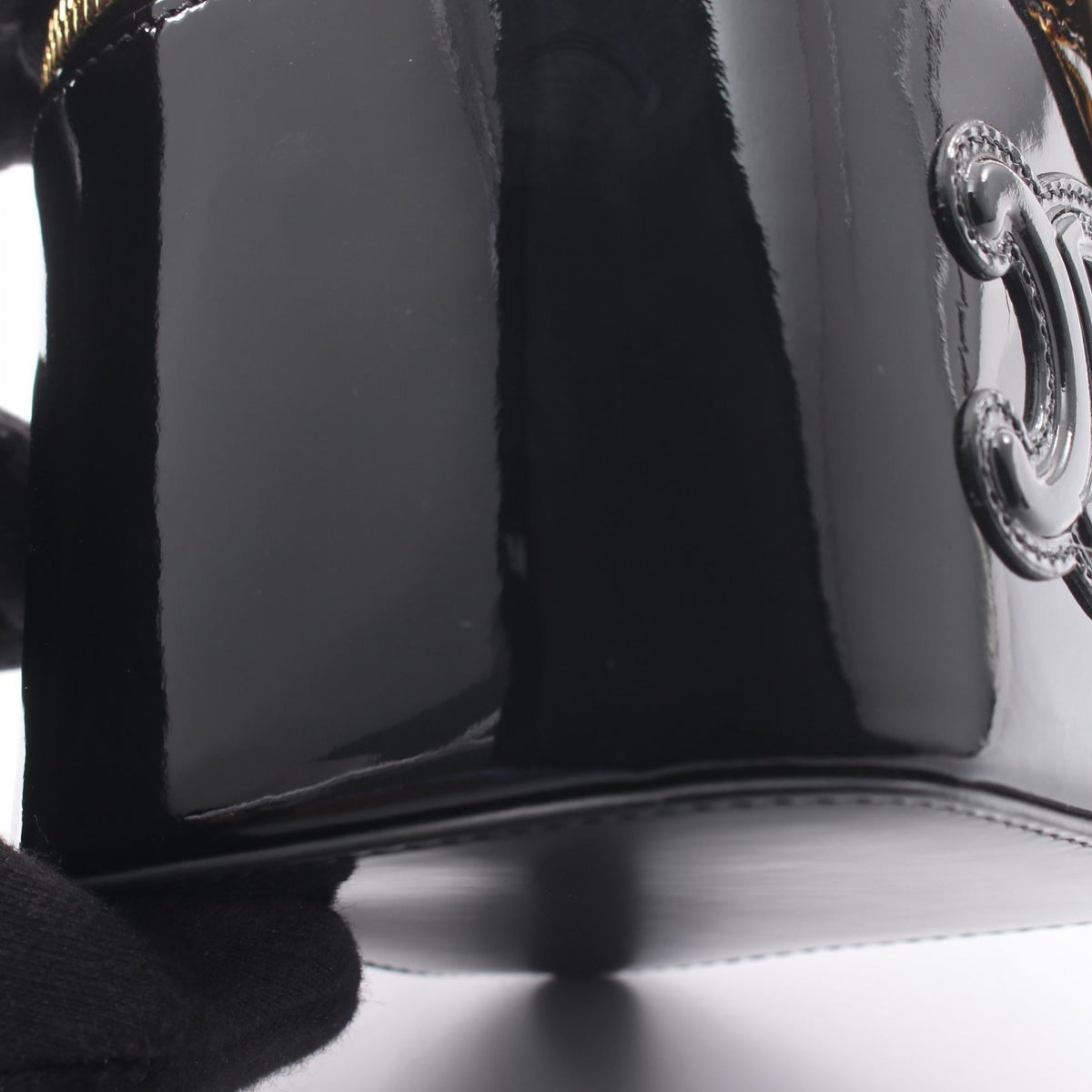 Celine Cuir Triomphe · Mini Vanity · Patent