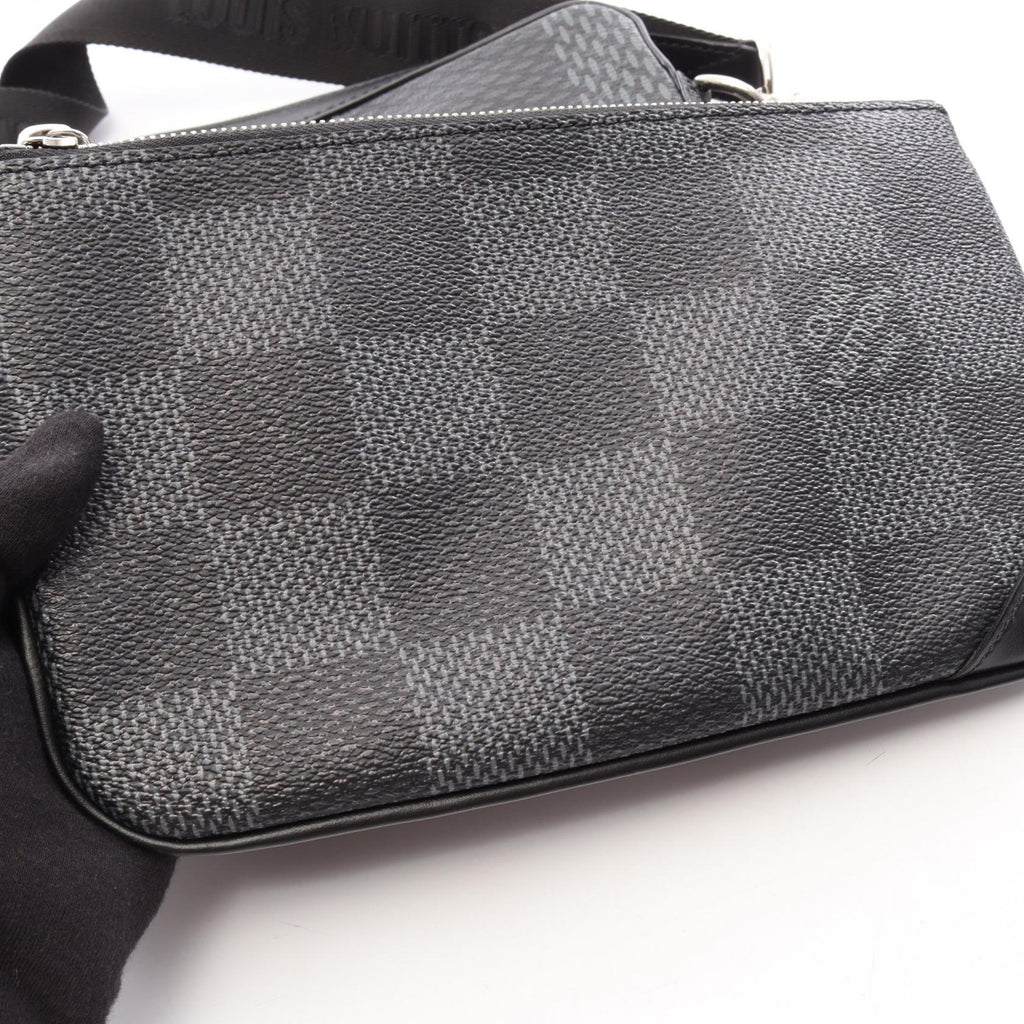 LOUIS VUITTON Trio Messenger · Damier Graphite