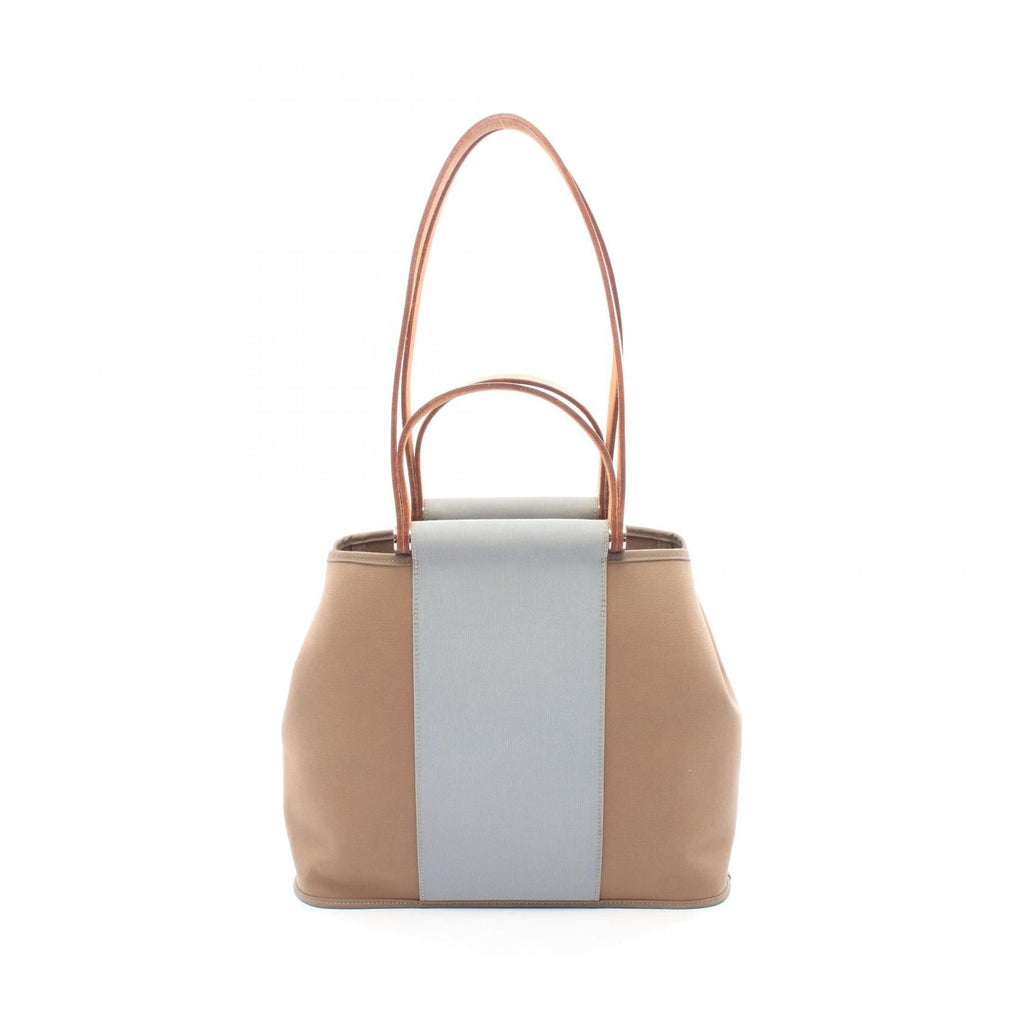 Hermès Kabak PM · Toile Officier · Étoupe