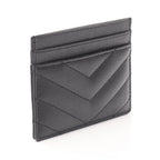 Saint Laurent · YSL Monogram Card Case · Leather
