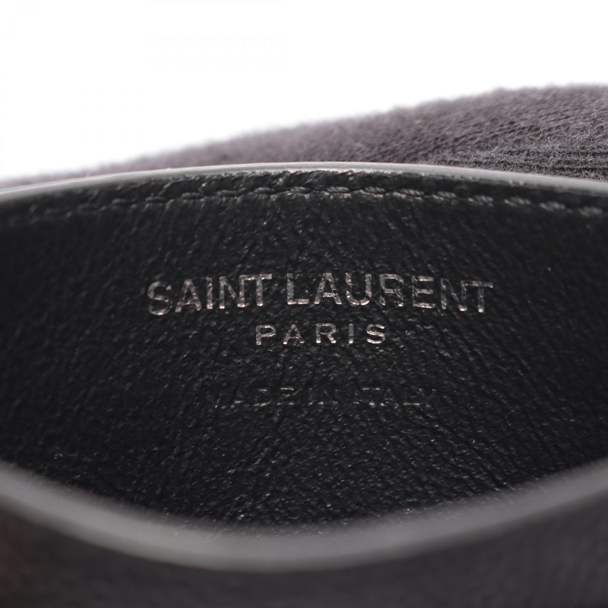 Saint Laurent · YSL Monogram Card Case · Leather