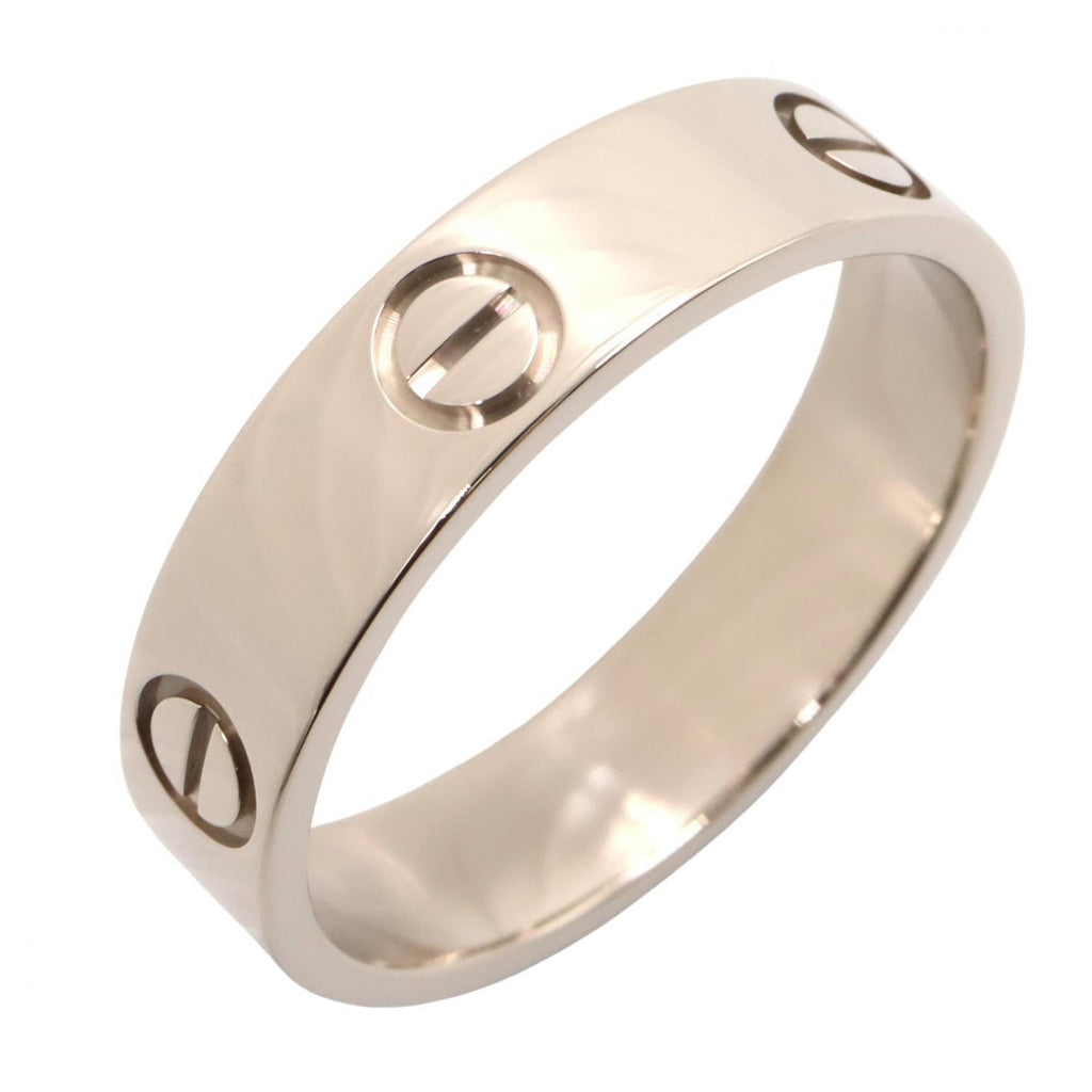 CARTIER Love Ring · 18K White Gold