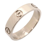 CARTIER Love Ring · 18K White Gold