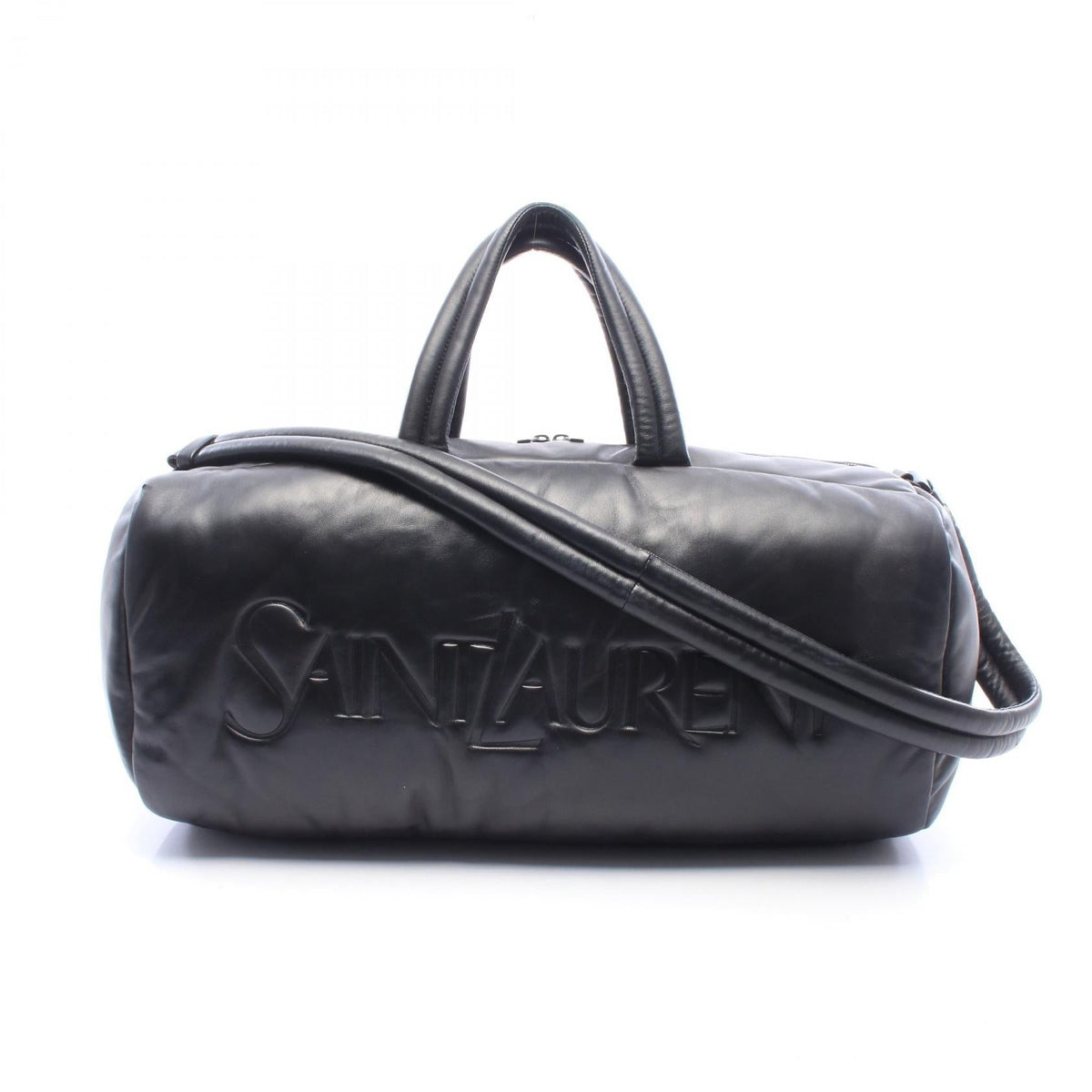 Saint Laurent Puffer Boston · Leather