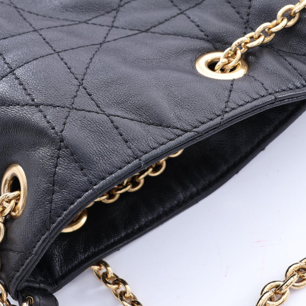 Dior Ami Cannage · Leather Chain Bag