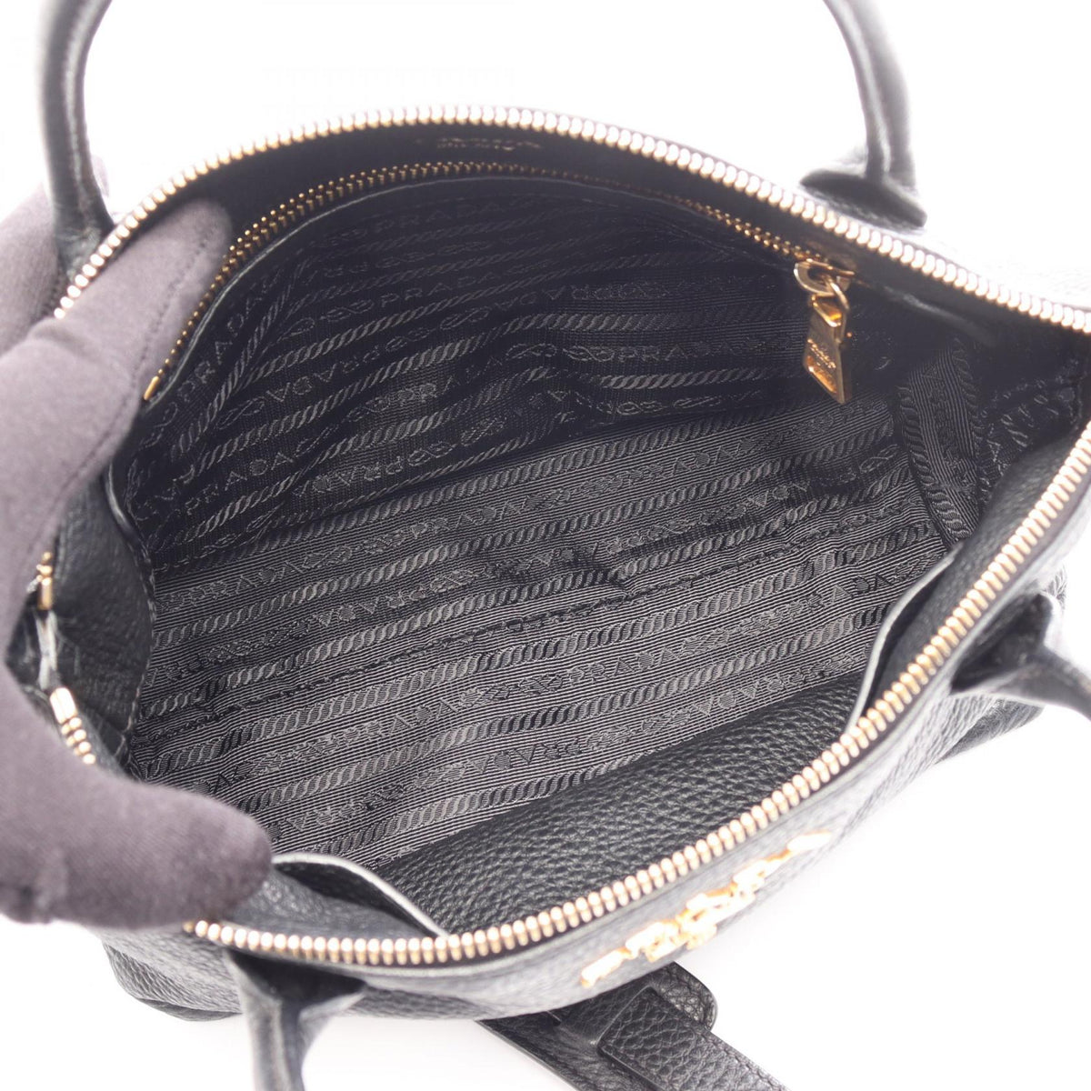 Prada Vitello Daino · Leather Crossbody