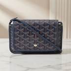 Goyard · Plume Pouch · Coated Canvas