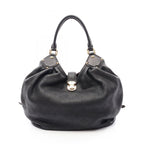 Louis Vuitton Mahina L · Leather Shoulder Bag