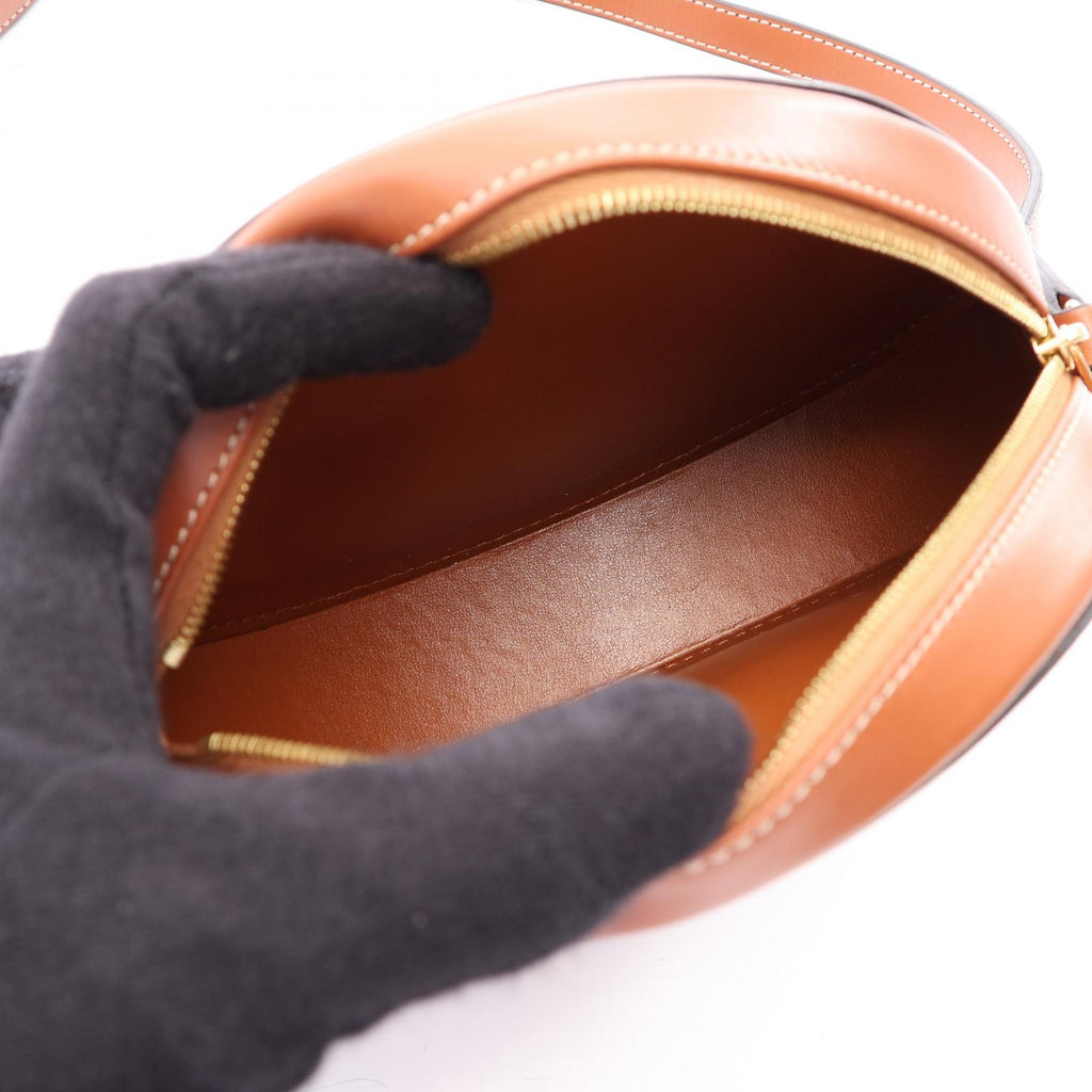 Celine Triomphe Oval · Cuir Shoulder Bag