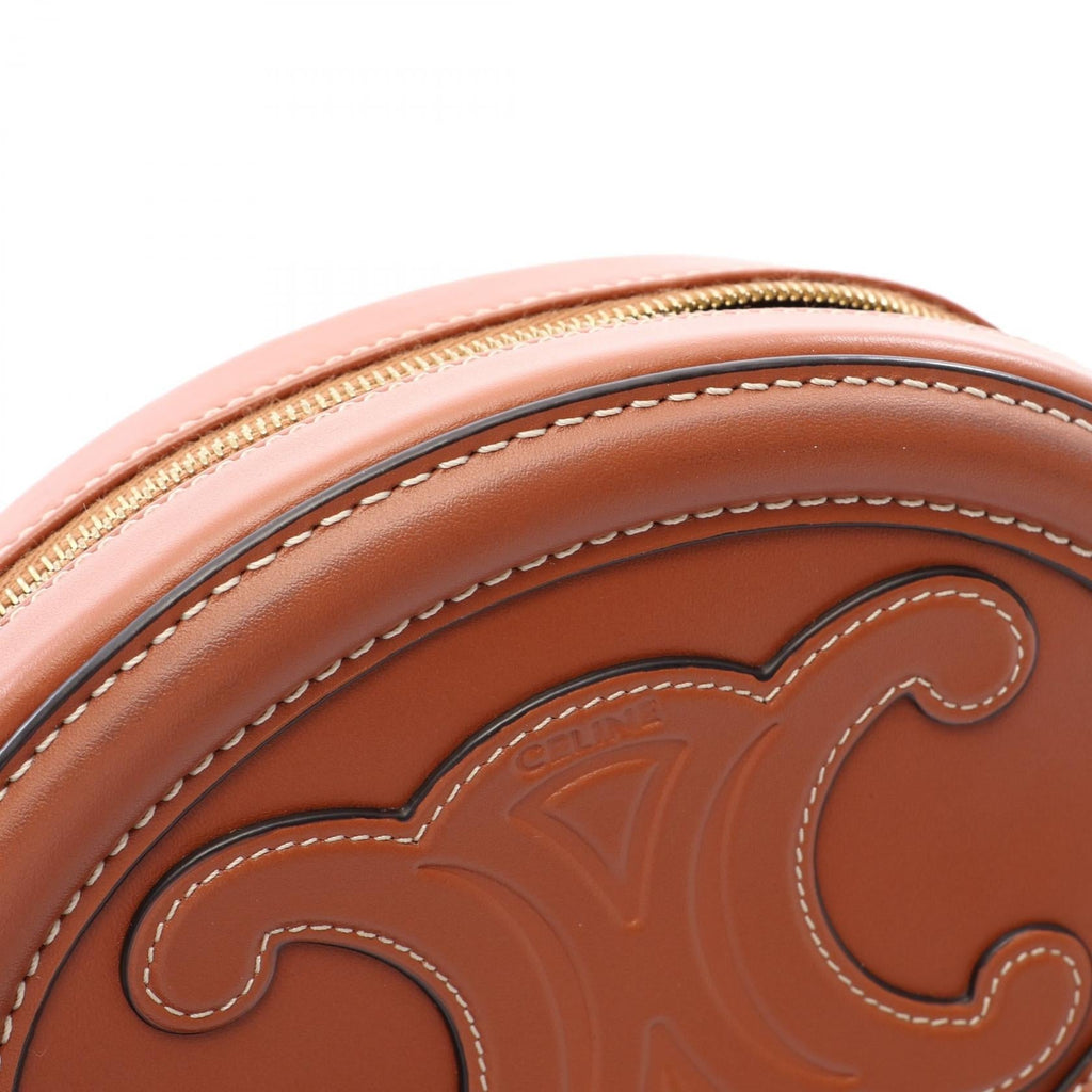 Celine Triomphe Oval · Cuir Shoulder Bag