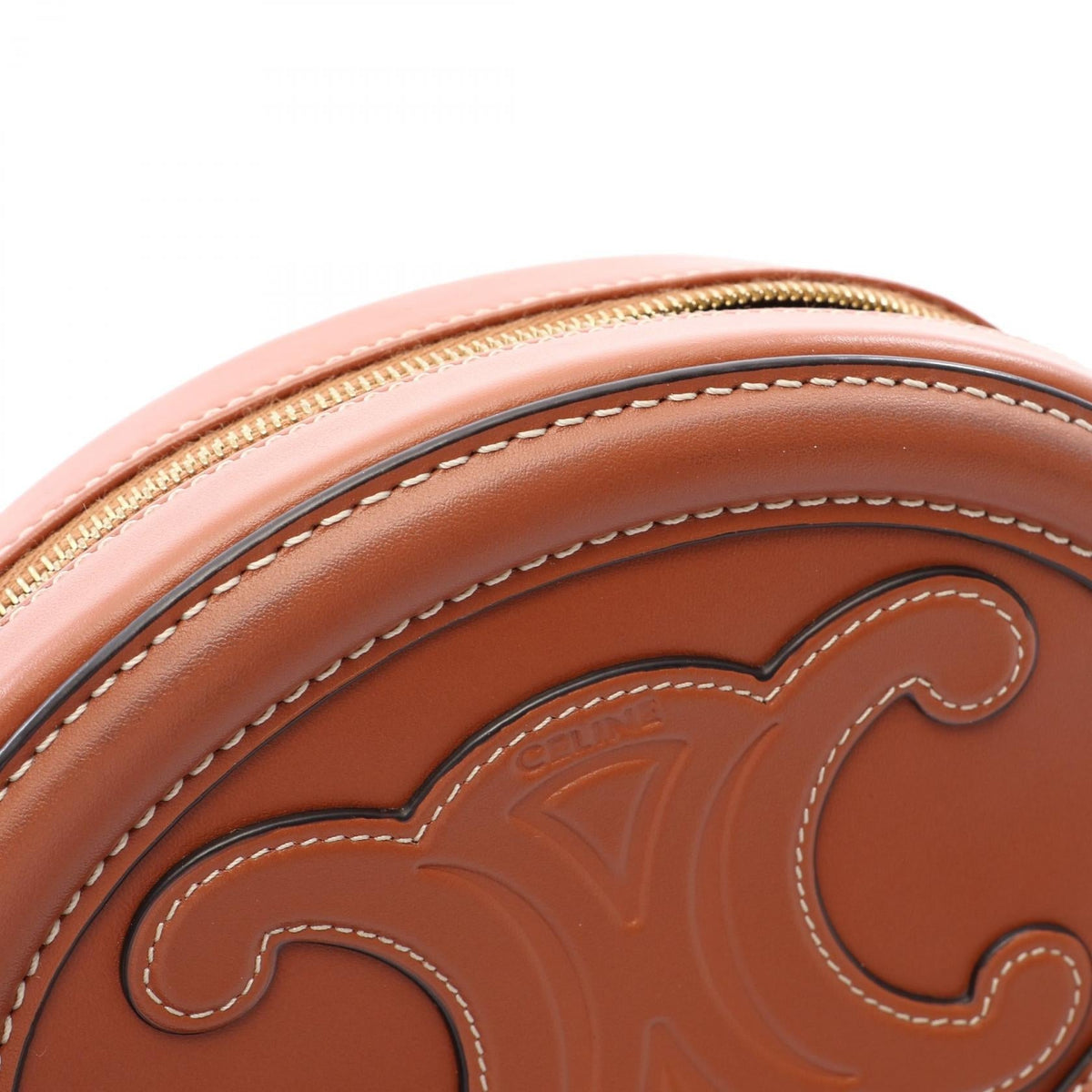 Celine Triomphe Oval · Cuir Shoulder Bag