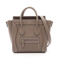 Celine Luggage Nano Shopper · Leather