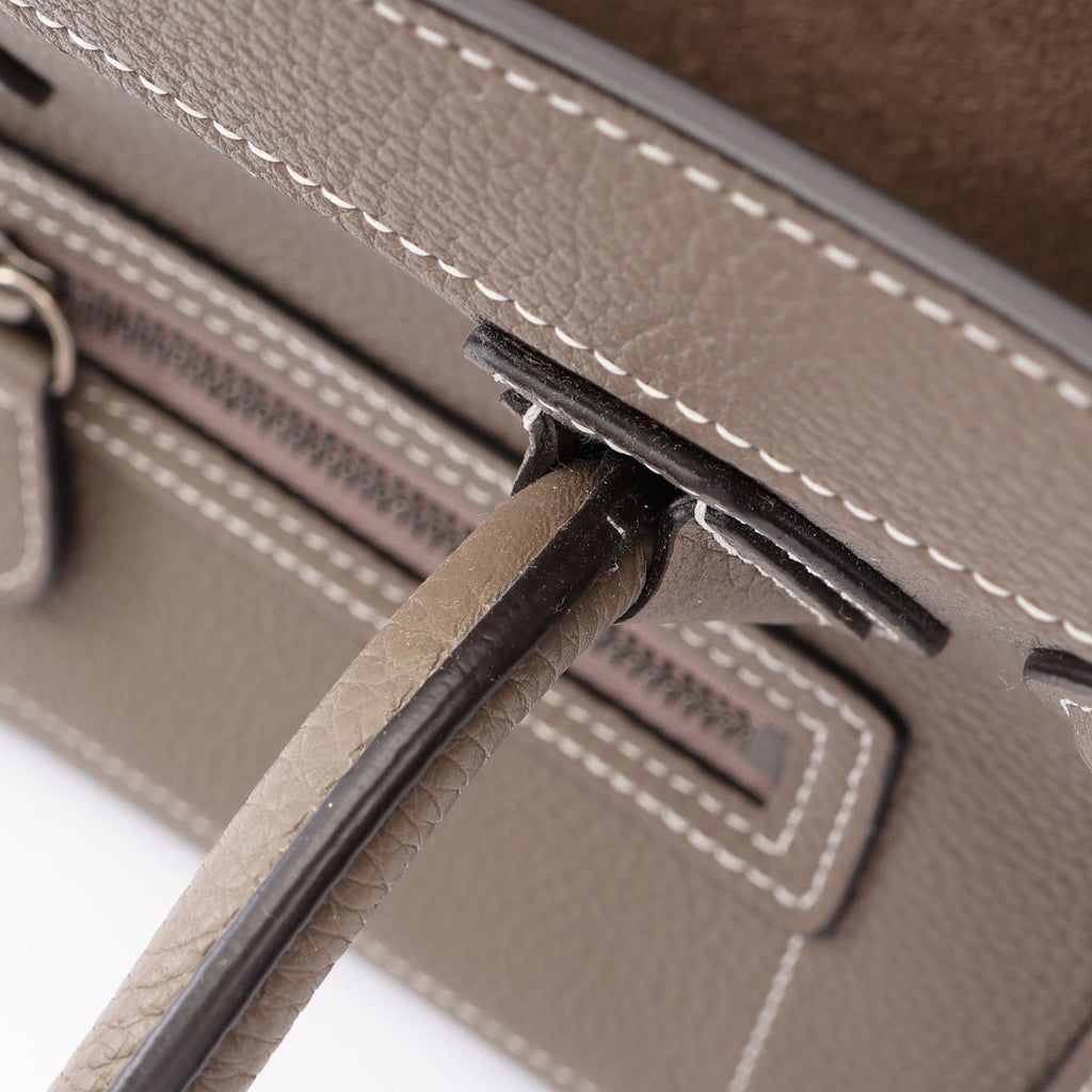 Celine Luggage Nano Shopper · Leather