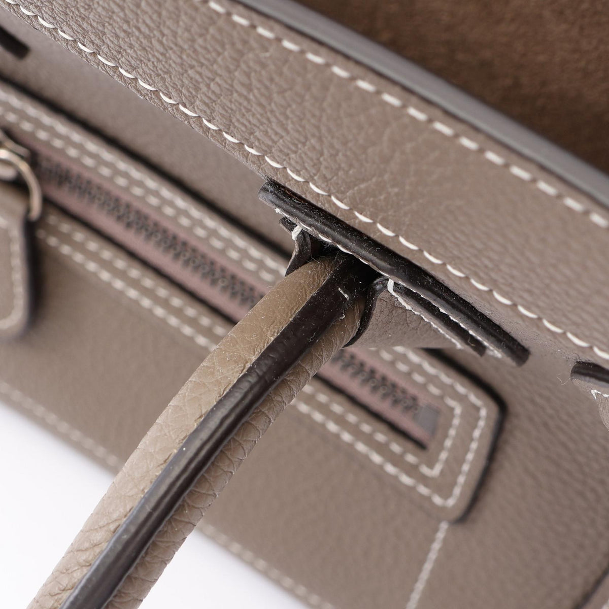 Celine Luggage Nano Shopper · Leather