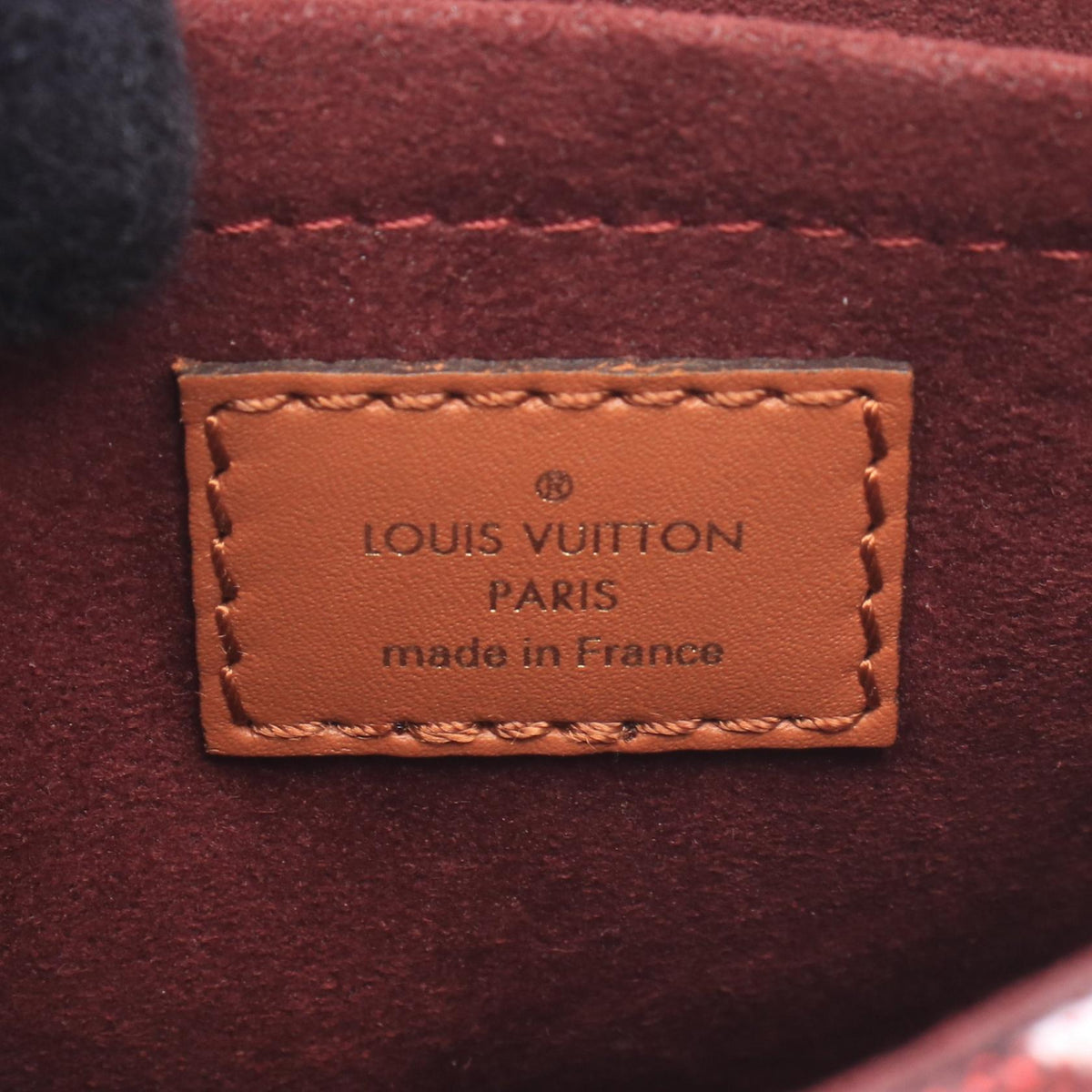 Louis Vuitton Petit Sac Plat · 1854 Jacquard